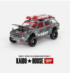 KAIDO HOUSE #121 GREY DATSUN 510 WAGON 4X4 SEALED