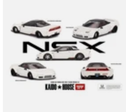 KAIDO HOUSE #148 WHITE HONDA NSX SEALED