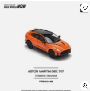 POP RACE 148 - Aston Martin DBX 707 Cosmos Orange