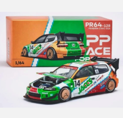 Pop Race Honda Pandem Civic EG6 JACCS 1/64 #128