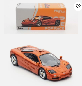 Pop Race McLaren F 1 Orange 1:64 PR640092