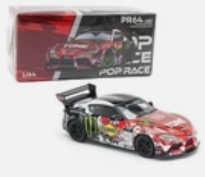 Pop Race 1:64 Pandem Toyota GR Supra D1GP 2024 DAIGO SAITO PR640180