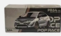 Pop Race 1:64 Toyota GR Vios White - PR64-94