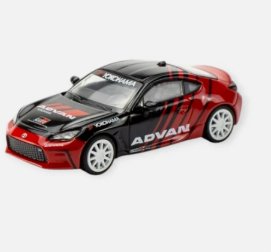 Pop Race 24 Hong Kong Toyota GR86 Advan PR64-24 1:64