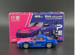 Pop Race xcartoys Mazda RX7 FC3S RE Amemiya APAxpo 2025 PR640396 1/64