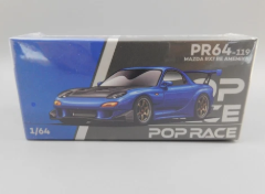 Pop Race Mazda RX7 RE Amemiya Blue PR64-119 1:64
