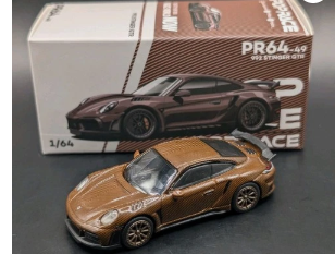POP RACE PR-64-49 992 STINGER GTR BROWN CARBON EDITION