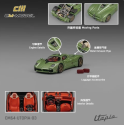 CM MODEL - Pagani Utopia Metallic Green