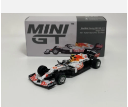 MINI GT #679 RED BULL RACING RB 16B #11 SERGIO PEREZ 2021 TURKISH GRAND PRIX 3RD PLACE