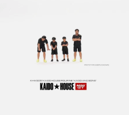 MINI GT/KAIDO HOUSE KAIDO & SONS FIGURE SET #001