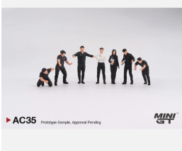 MINI GT #AC35 NISMO TECHNICIAN TEAM FIGURE SET
