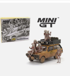MINI GT #510 AC23 1982 CAMEL TROPHY PAPAU NEW GUINEA SET w/RANGE ROVER