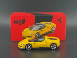 BBR MODELS YELLOW FERRARI 296 GTB