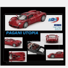 BBR MODELS RED PAGANI UTOPIA