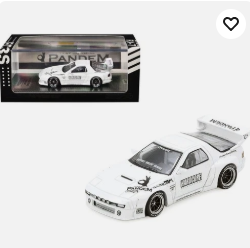 INNO 64 WHITE MAZDA RX-7 (FC3S) PANDEM AERO