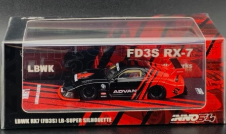INNO 64 RED ADVAN LBWK MAZDA RX-7 SUPER SILHOUETTE