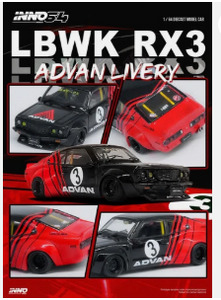 INNO 64 ADVAN LBWK MAZDA RX-3 SAVANNAH