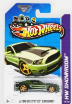 HOT WHEELS 2013 SUPER TREASURE HUNT '10 FORD SHELBY GT500 SUPERSNAKE