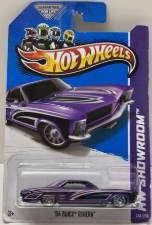 HOT WHEELS 2013 SUPER TREASURE HUNT PURPLE '64 BUICK RIVIERA