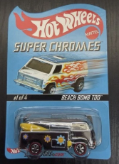 HOT WHEELS RLC SUPER CHROMES BEACH BOMB TOO