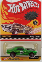 HOT WHEELS RLC NEO CLASSICS GREEN HEAVY CHEVY