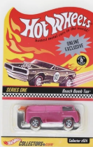 HOT WHEELS RLC 2002 HOLIDAY EDITION PINK VW BEACH BOMB TOO