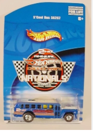 HOT WHEELS 2ND ANNUAL NATIONALS S'COOL BUS w/RR'S