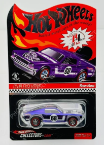 HOT WHEELS RLC PURPLE BOSS HOSS MUSTANG w/PIN