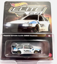 HOT WHEELS RLC ELITE 64 WHITE TOYOTAS COROLLA LEVIN (AE86) CUSTOM