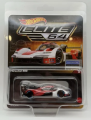 HOT WHEELS RLC ELITE 64 RED/WHITE PORSCHE 963