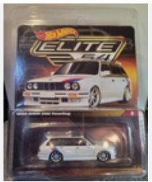 HOT WHEELS RLC ELITE 64 BLUE MOIDIFIED '69 FORD MUSTANG