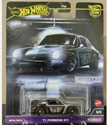 HOT WHEELS EXOTIC ENVY BLACK CHASE #0/5 '71 PORSCHE 911