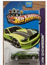 2013 HOT WHEELS SUPER TREASURE HUNT '07 FORD MUSTANG