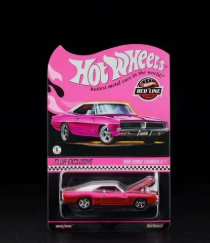HOT WHEELS RLC PINK 1969 DODGE CHARGER R/T