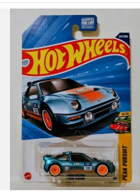 HOT WHEELS SUPER TREASURE HUNT FORD RS200 GULF LIVERY