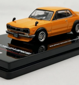 INNO64 1:64 Nissan Skyline 2000 GT-R KPGC10 (Orange) Malaysia EXPO 2023