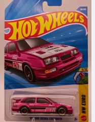 Hot Wheels Super Treasure Hunt PINK '87 FORD SIERRA COSWORTH