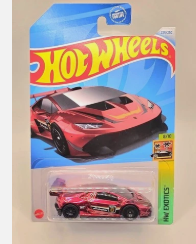 HOT WHEELS SUPER TREASURE HUNT RED LAMBORGHINI HURACAN LP 620-2 SUPER TROFEO