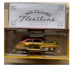 Hot Wheels RLC 1948 Chevy Fleetline Lowrider Exclusive Gold