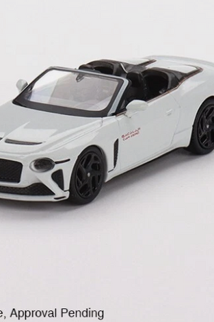Mini GT 1:64 Bentley Mulliner Bacalar Car Zero #544