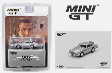 Mini GT 1:64 Aston Martin DB5 James Bond 007 Goldfinger #900 CHINESE