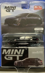 Mini GT #514 Audi RS6 Johann Abt Signature Edition Black MGT00514