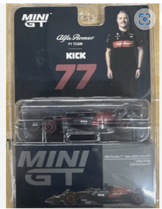 Mini GT Alfa Romeo C43 #77 Valtteri Bottas 2023 F1 2023 Australian GP #729