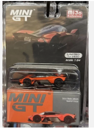 Mini GT Aston Martin Valkyrie Maximum Orange #678