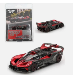Mini GT 1:64 Bugatti Bolide Red #1105