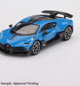 Mini GT 1:64 Bugatti Divo – Blue Bugatti #601