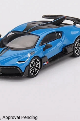 Mini GT 1:64 Bugatti Divo – Blue Bugatti #601