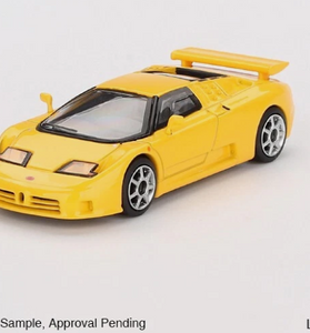 Mini GT 1:64 Bugatti EB110 Super Sport Giallo Bugatti Yellow #866