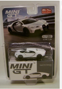 MINI GT WHITE Bugatti Chiron  #440