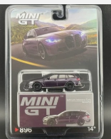 Mini GT BMW M3 M Performance Touring – Daytona Violet #896